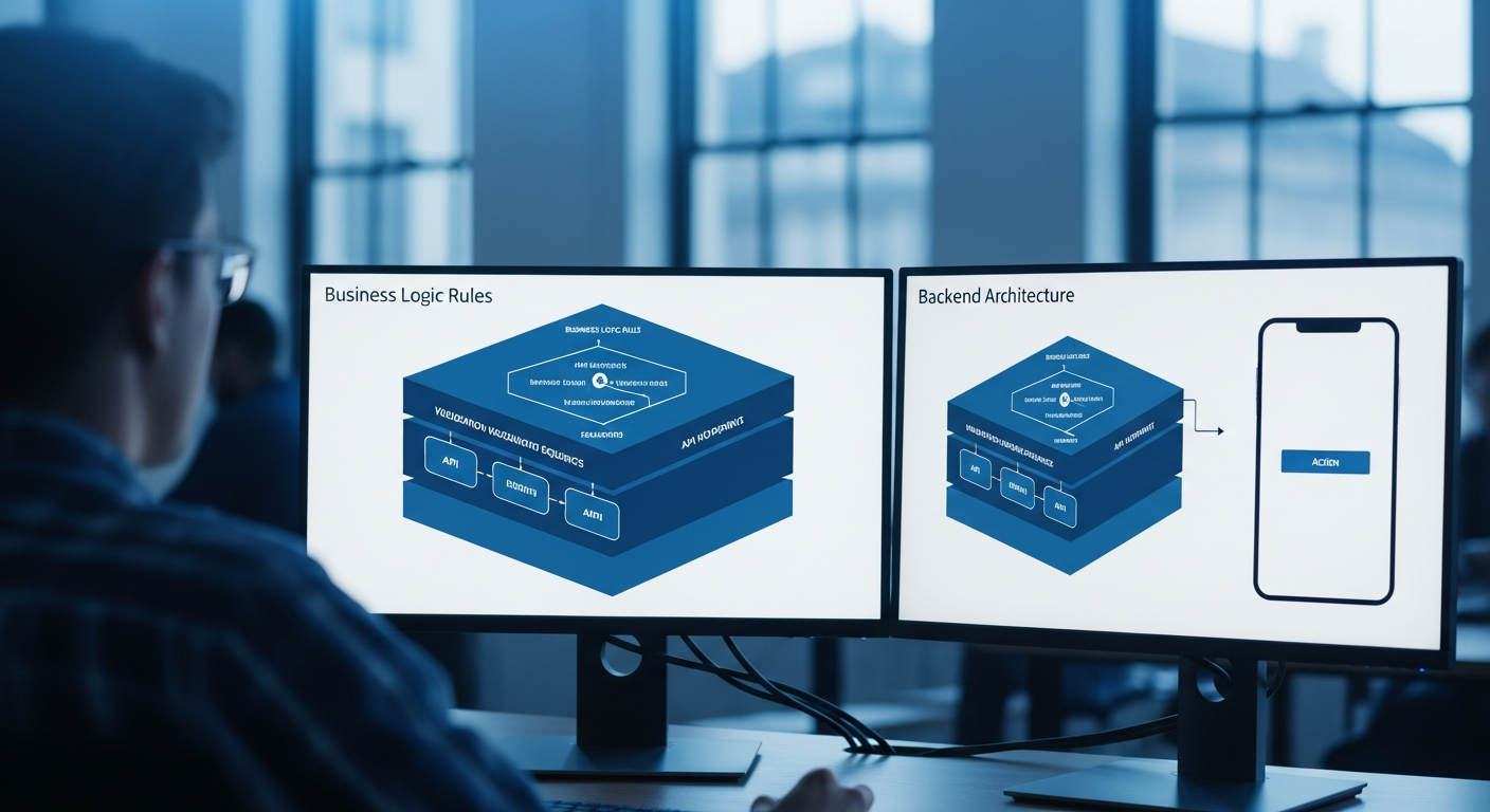 Définir le rôle du backend métier dans le projet