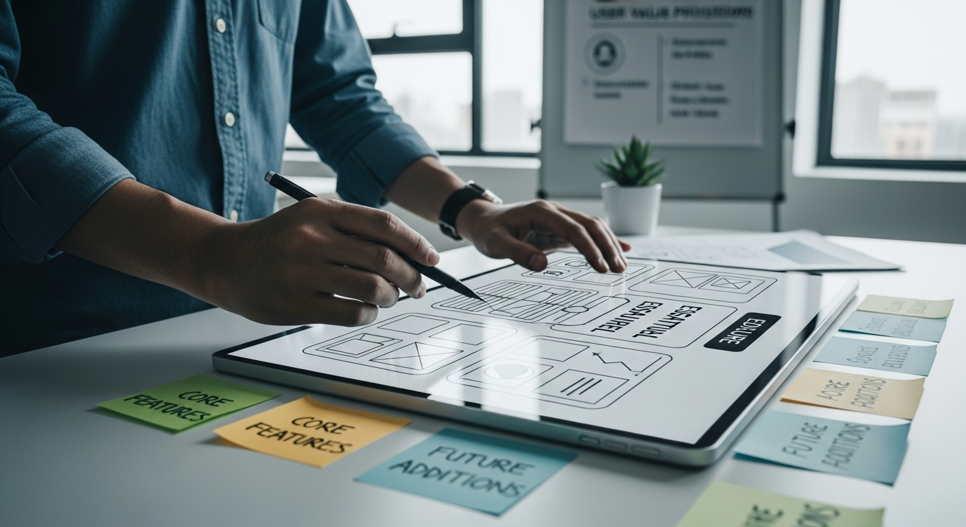 Étape 2 : Concevoir un MVP SaaS focalisé sur la valeur core