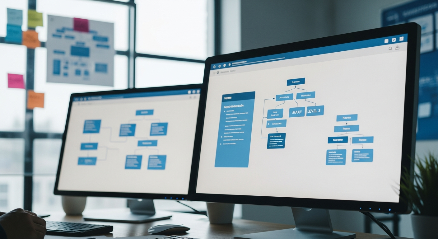Principe 1 : Une architecture de l'information intuitive et scalable