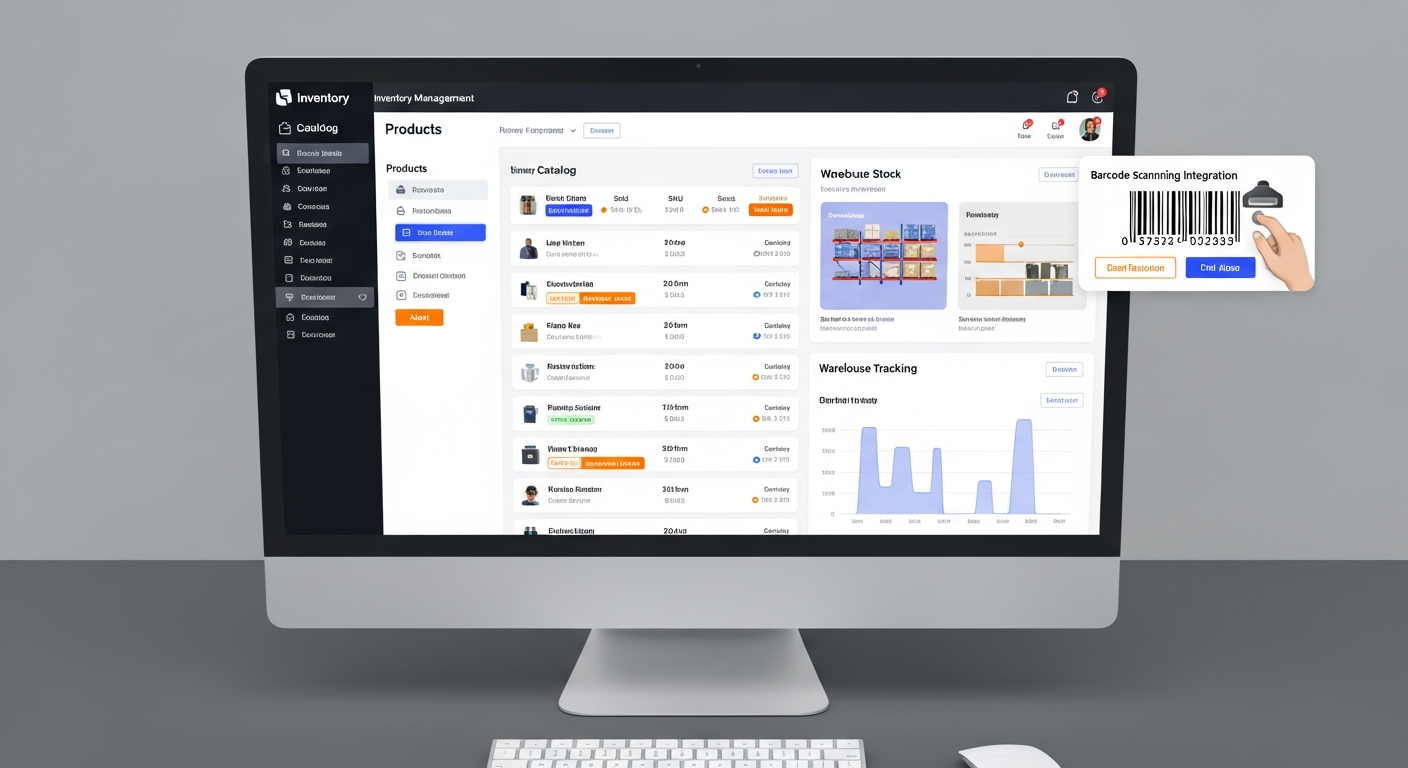 Application SaaS de gestion de stock StockPilot pour entreprises industrielles