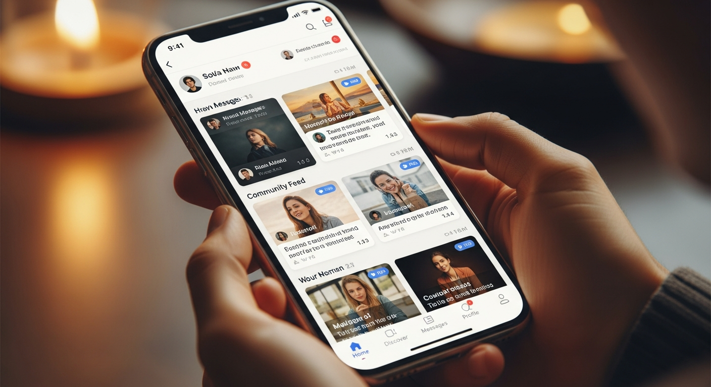 Application PWA communautaire et sociale