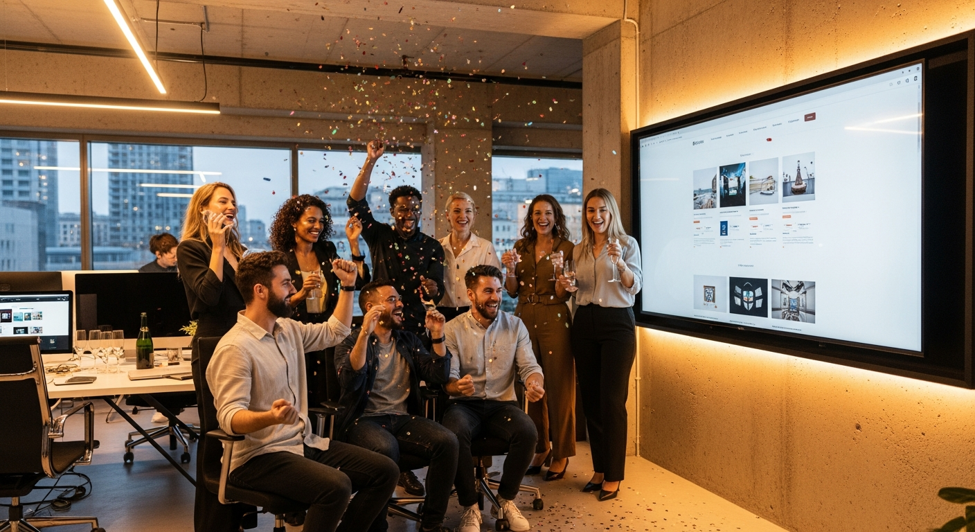 Étape de lancement et mise en ligne