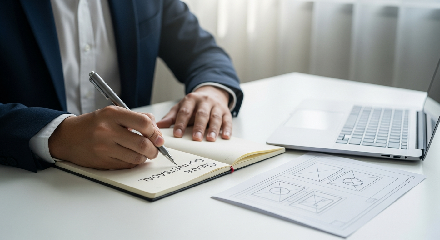 Définir un objectif de conversion avant le design