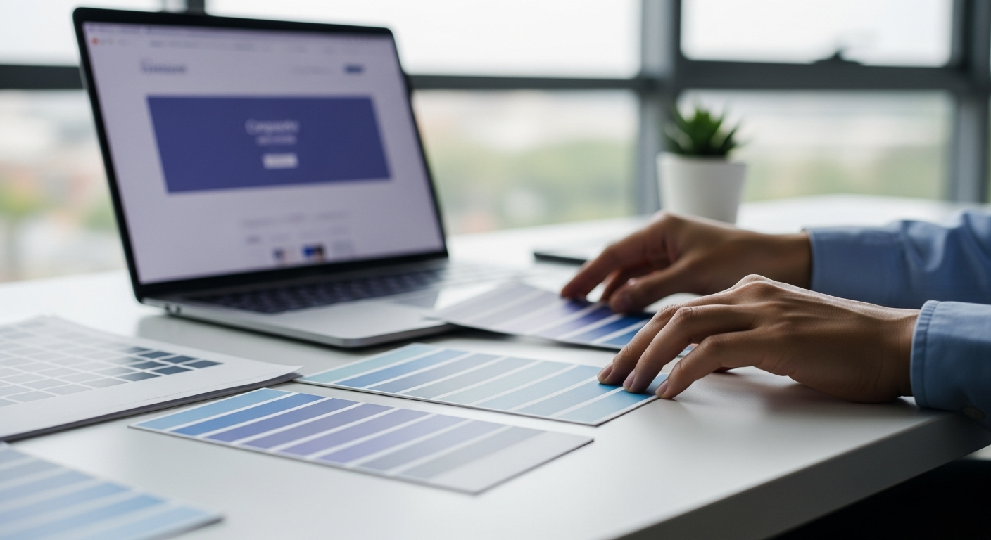 Comment choisir une palette professionnelle pour un site web d'entreprise