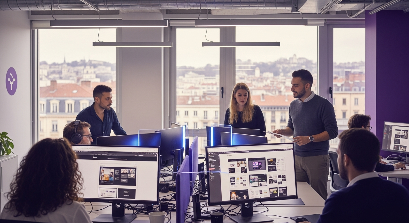 Création site web à Lyon : agence locale pour PME ambitieuses
