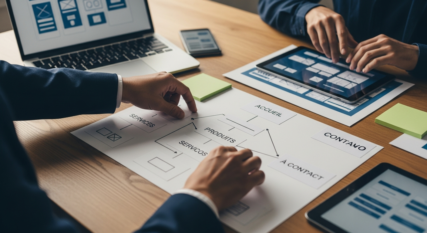 Étape 3 : Concevoir l'architecture et l'arborescence du site