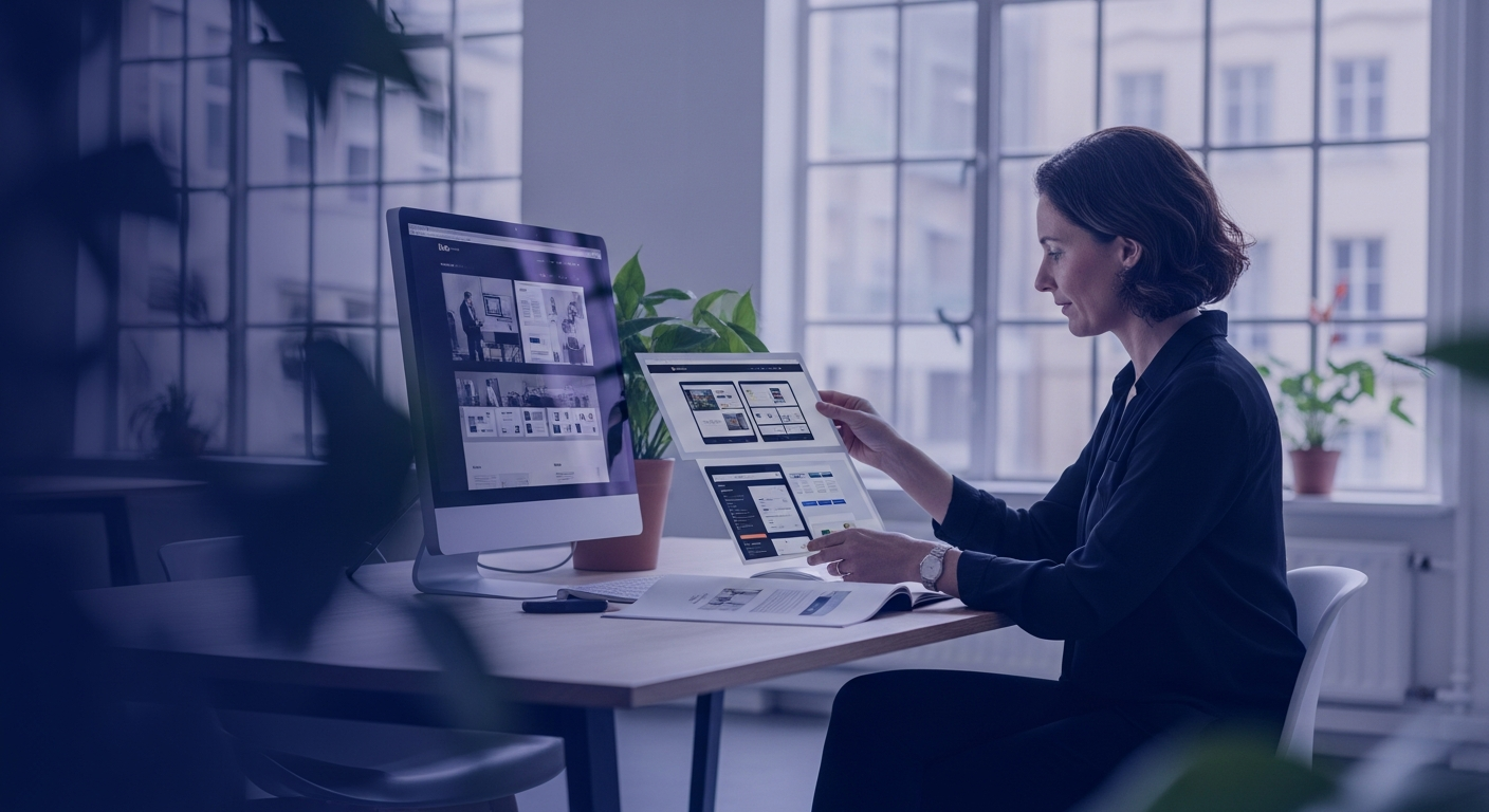 Création de site vitrine : le service central pour structurer votre visibilité