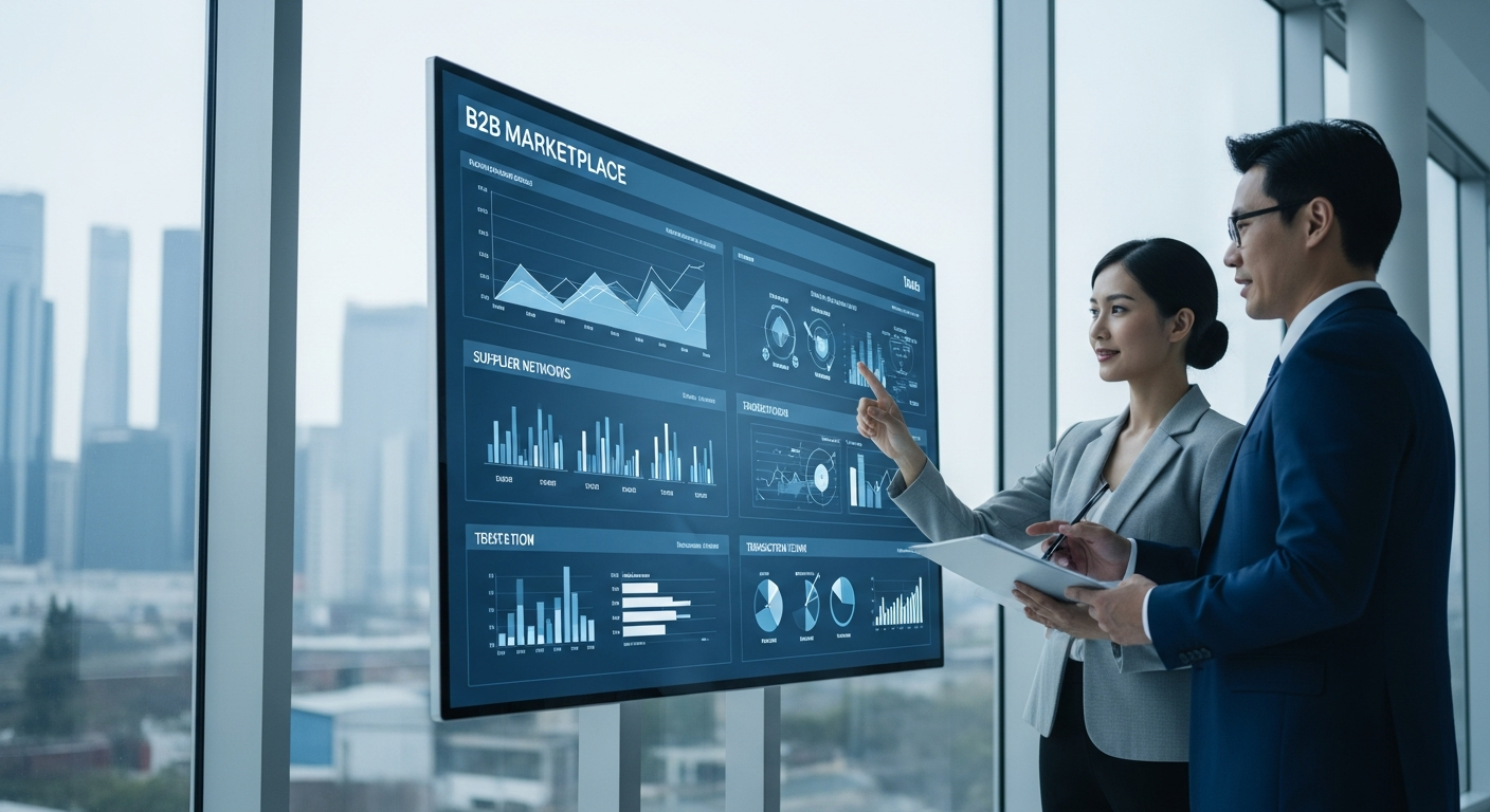 Business to business marketplace : modèles et fonctionnalités B2B