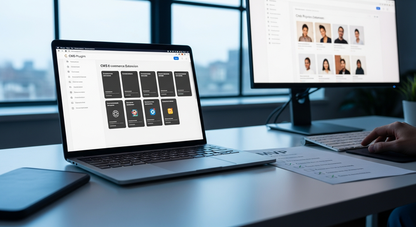CMS e-commerce et plugins : une option valable pour un MVP