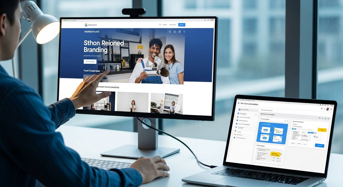 4. Webflow avec automatisations pour l'expérience front