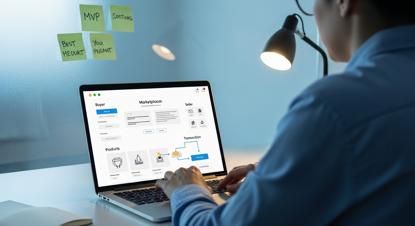 Qu'est-ce qu'un MVP de marketplace no-code ?