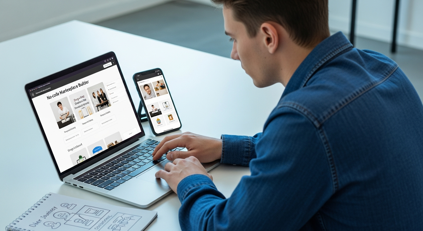 Pourquoi le no-code séduit autant les projets marketplace