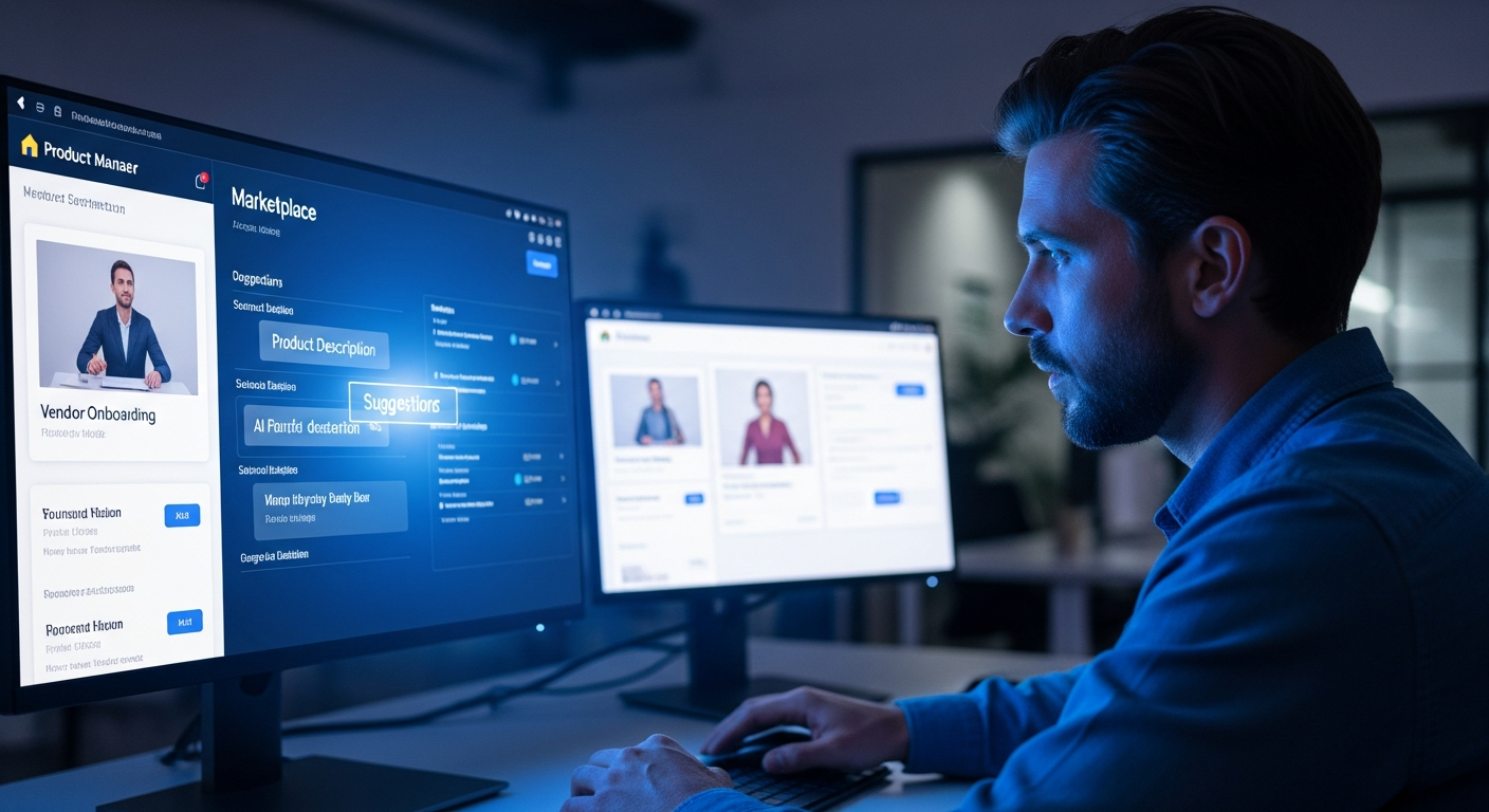 IA générative et IA opérationnelle dans les marketplaces