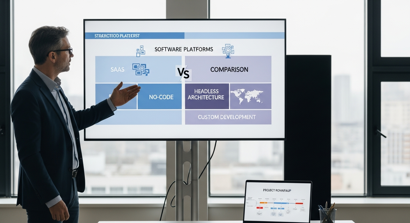 SaaS, no code, headless ou sur mesure : quelle approche technologique privilégier