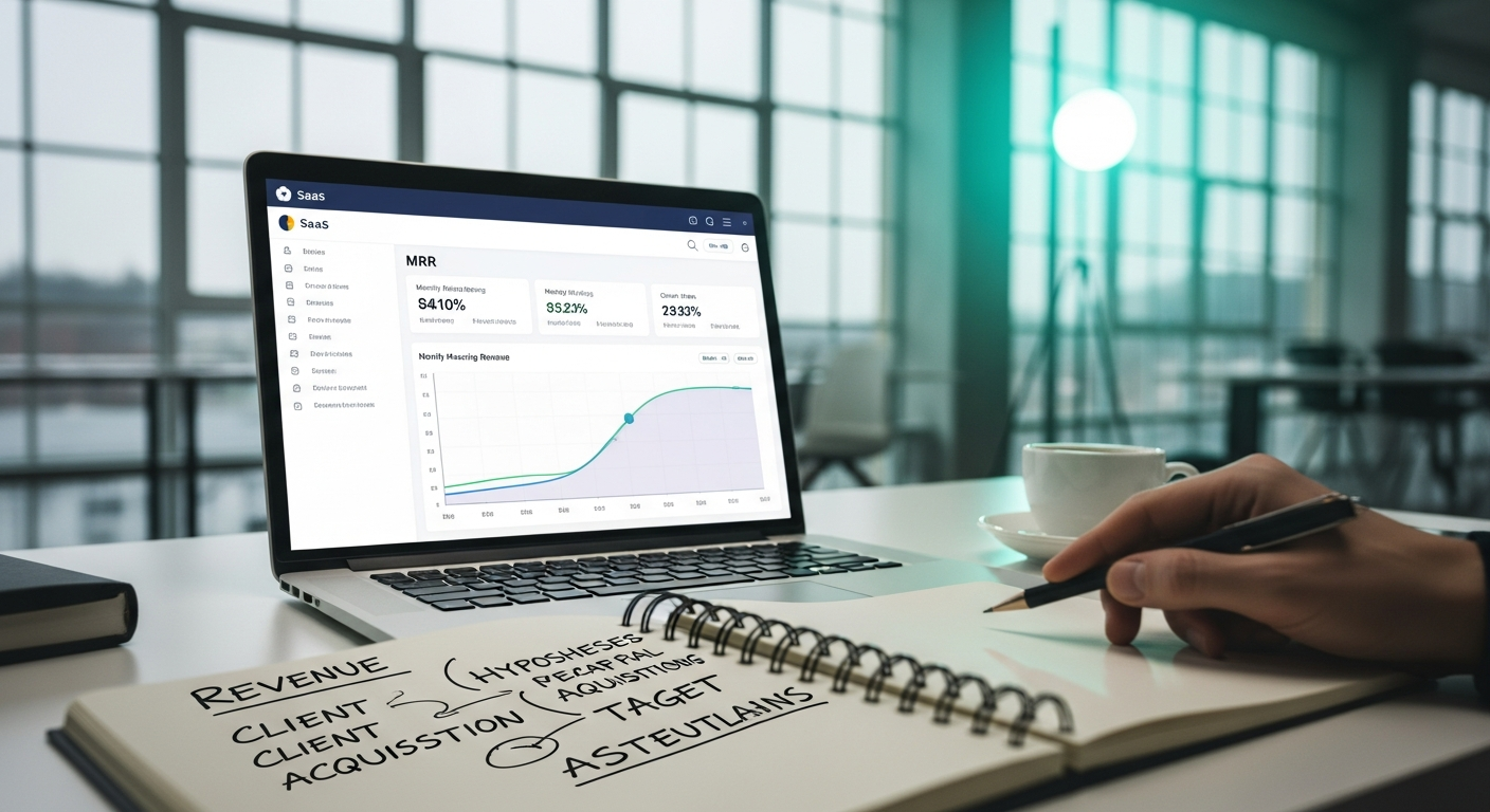 Business plan saas example : un cas chiffré pour lancer un MVP