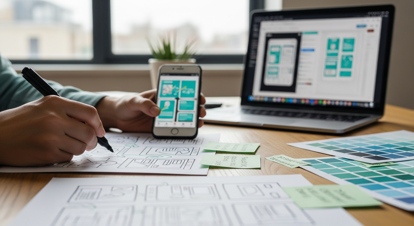 Phase 2 : Prototypage et conception UX/UI (Jours 16-35)
