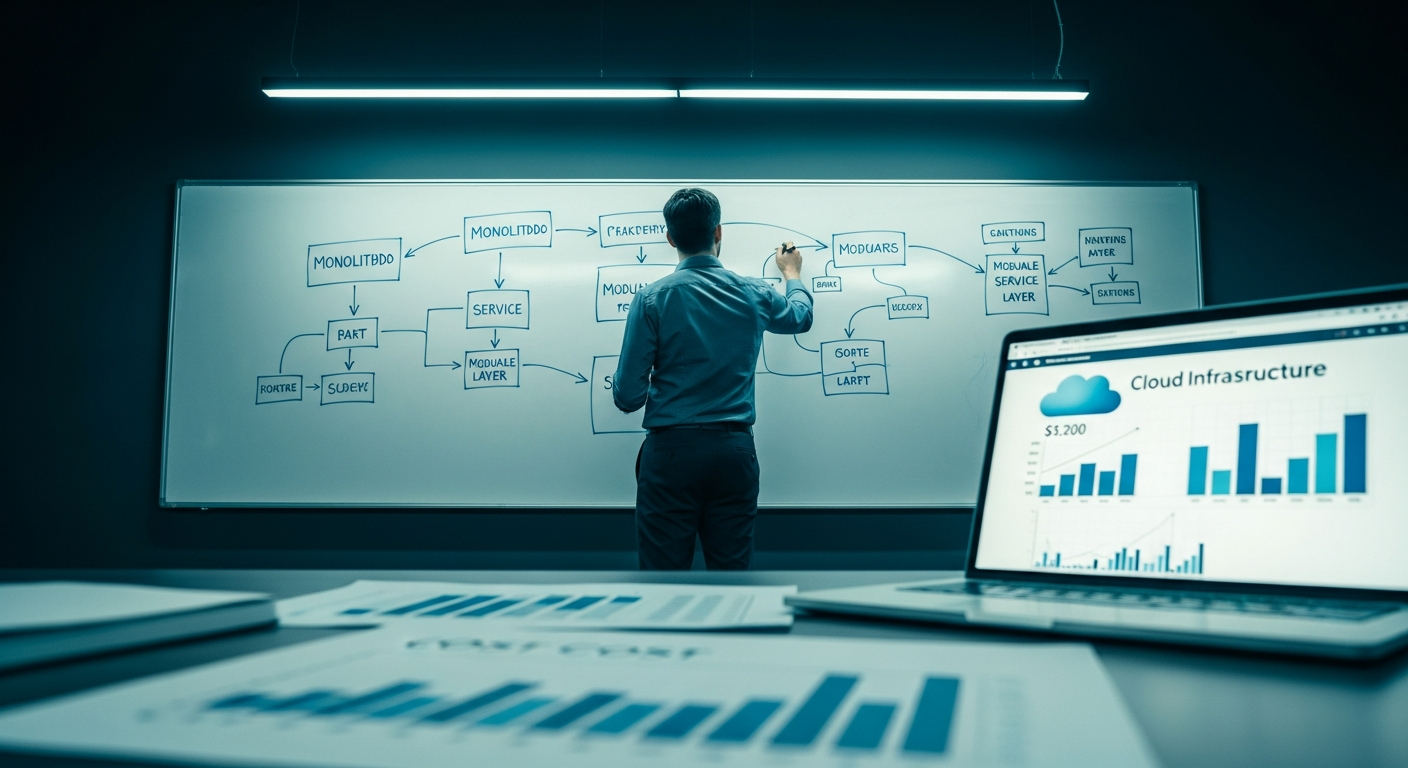 Comment les choix d'architecture influencent la rentabilité d'un SaaS