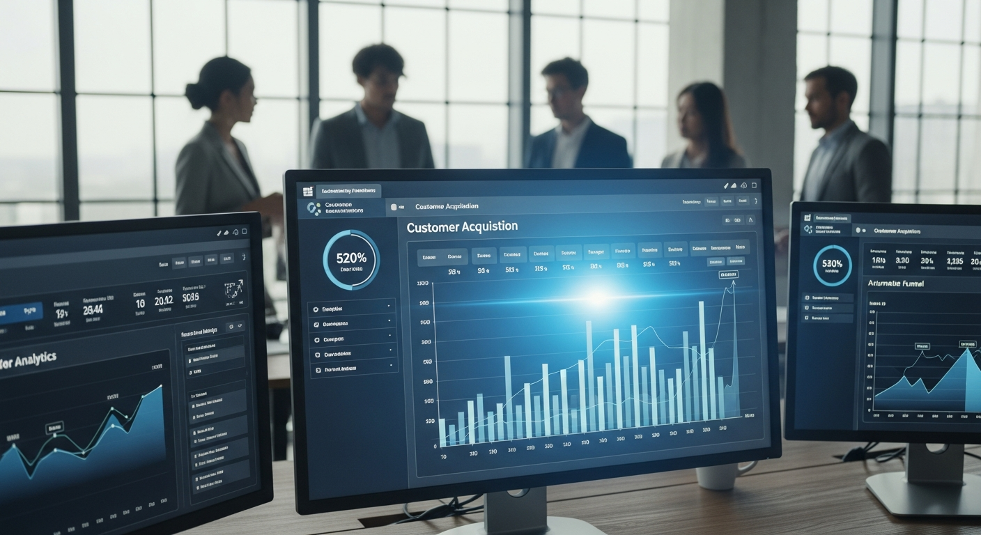 Stratégie d'acquisition client à grande échelle
