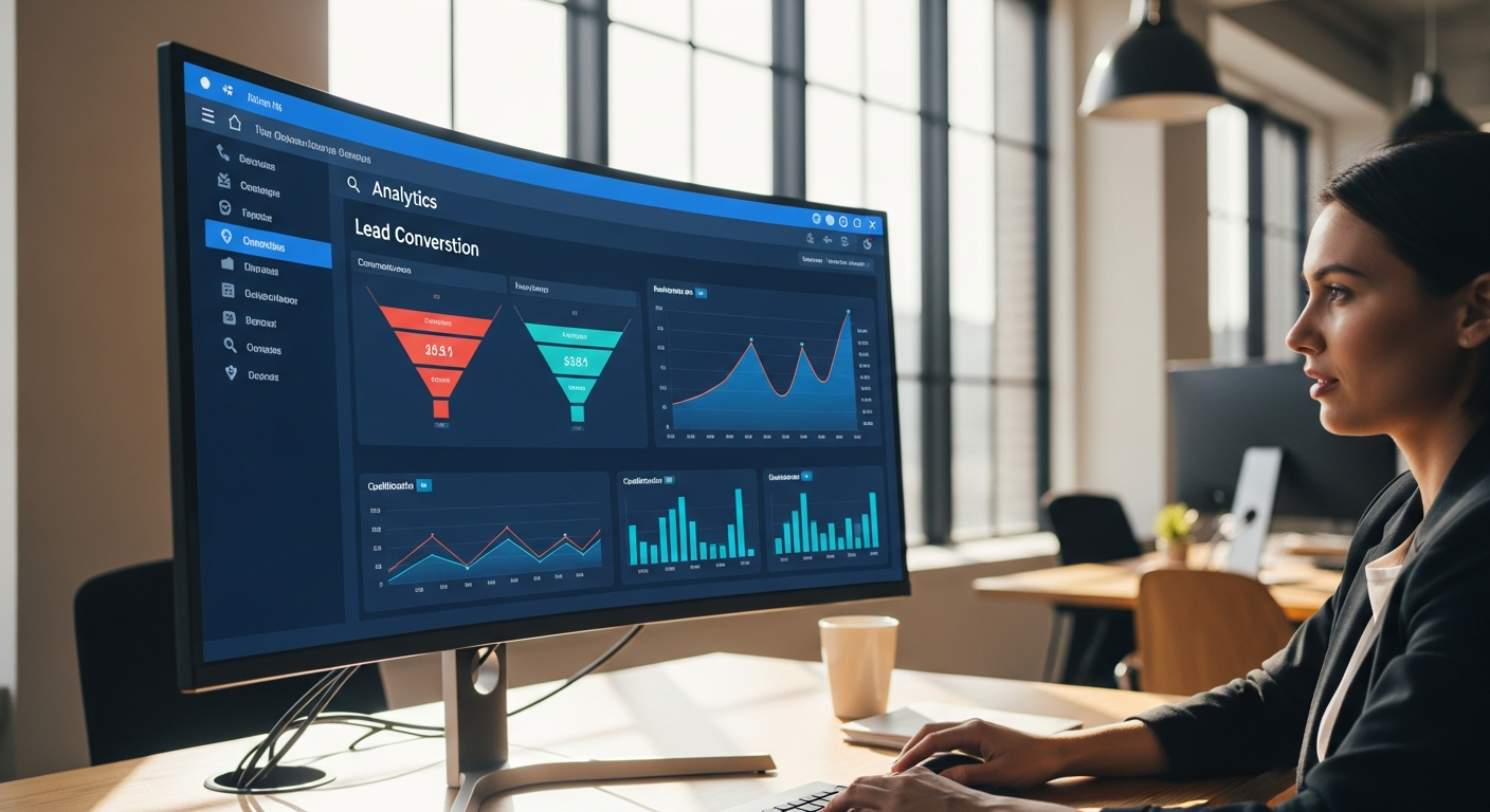 1. Taux de conversion visiteur → lead qualifié