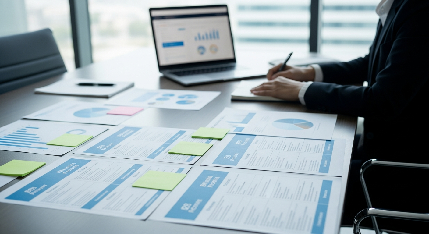 Commencer par les personas B2B avant de toucher au chatbot