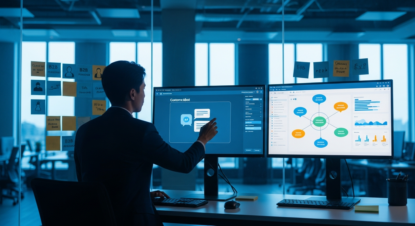 Comment personnaliser un chatbot IA selon vos personas B2B