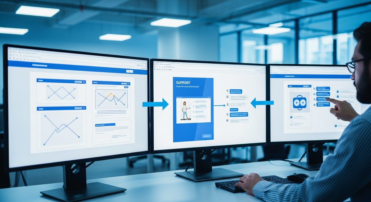 Construire une architecture de conversion cohérente sur un site chatbot B2B