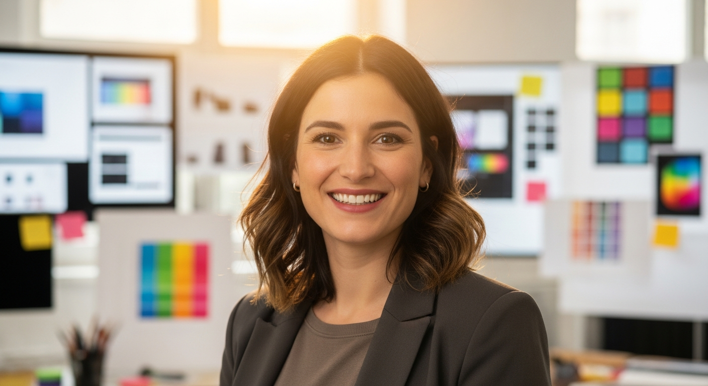 Portrait de Clara Dumont, Head of UX Design