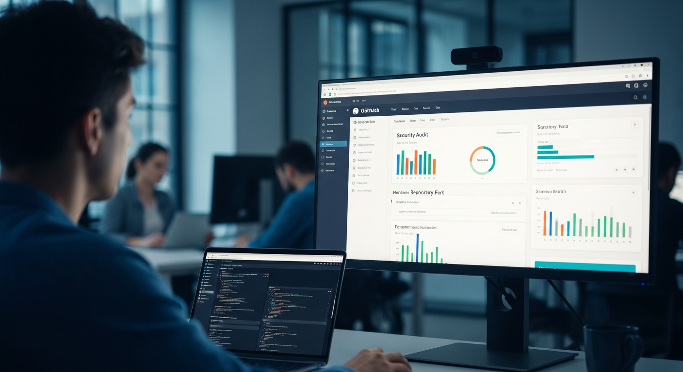 Dashboard entreprise GitHub : audits sécurité et forks utiles