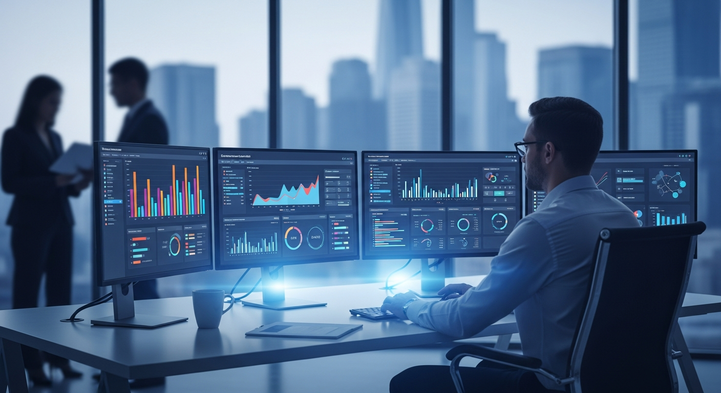 Logiciel business intelligence : comparatif pour dashboards 2026