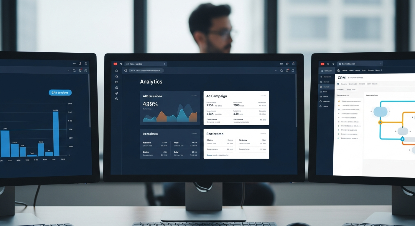 Les limites d'un suivi séparé entre GA4, Ads et CRM