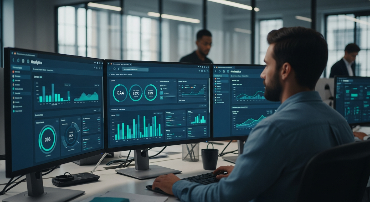 Marketing dashboard multicanal : unifier GA4, Ads et CRM