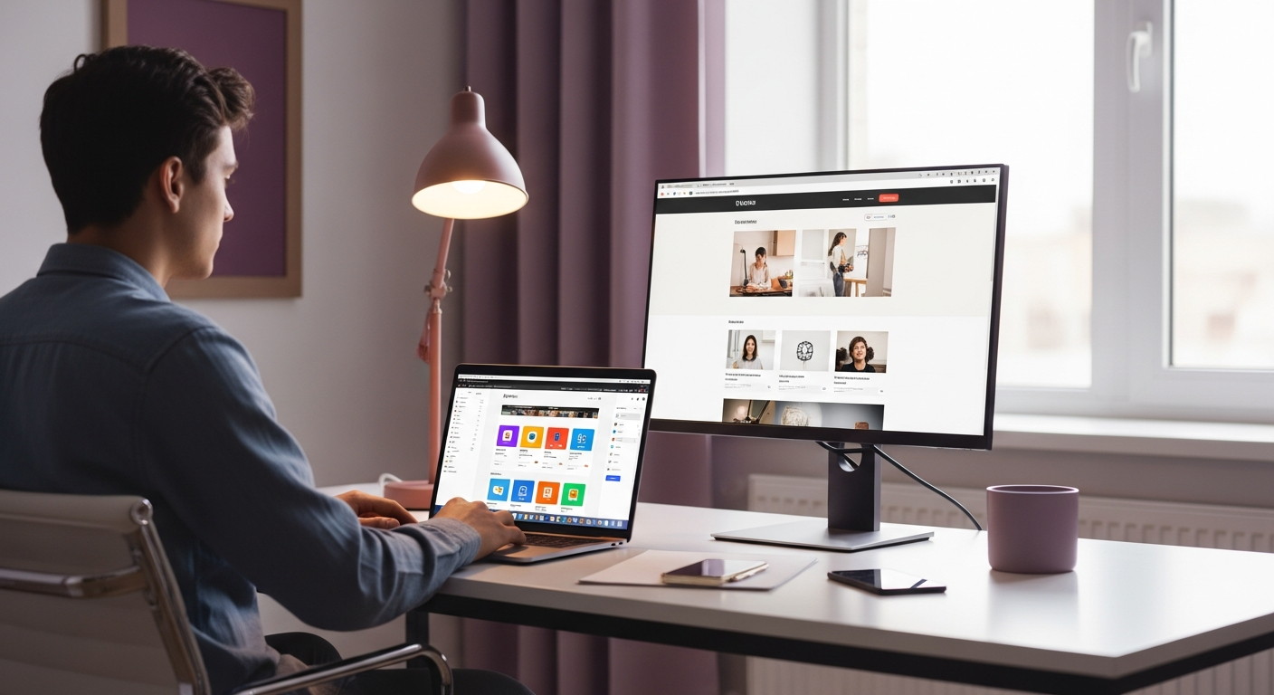 Design site web moderne : 7 clés no-code pour convertir en 2026