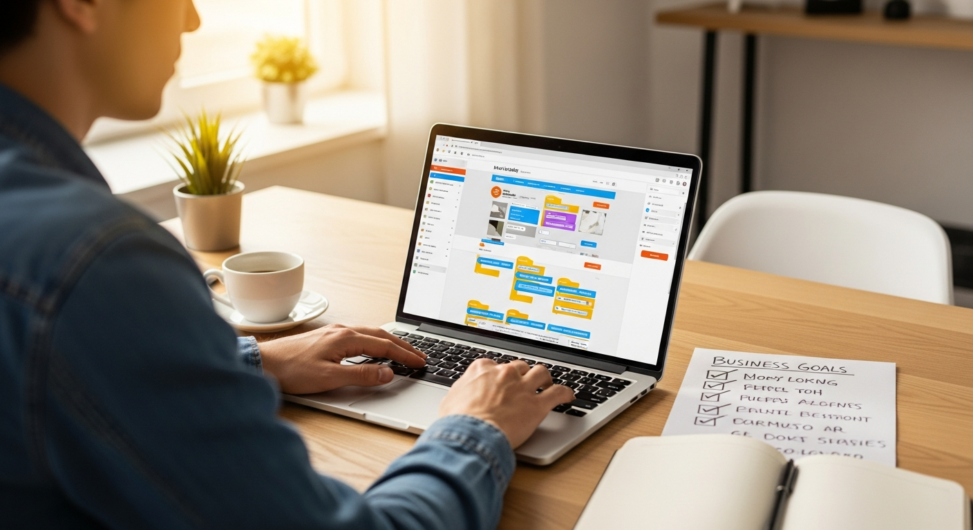 Créer un site pro pendant la formation : la meilleure approche