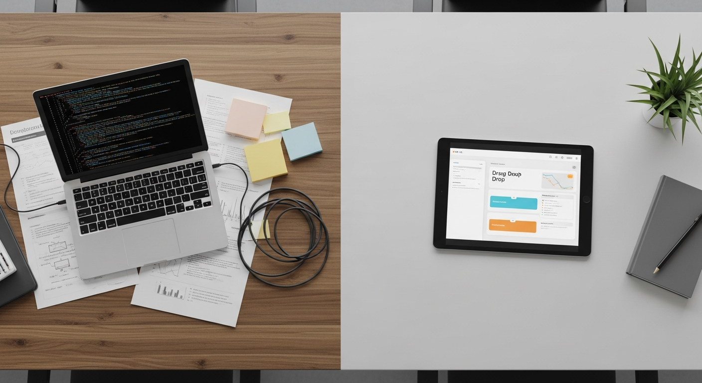 No-code ou création de site traditionnelle : quelles différences ?