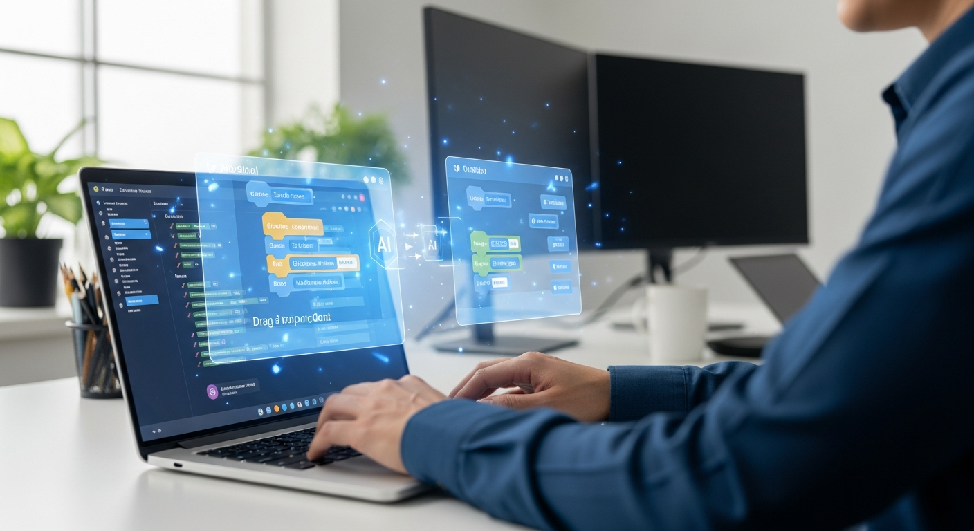 IA et Low-Code : Comment créer des applications intelligentes sans coder