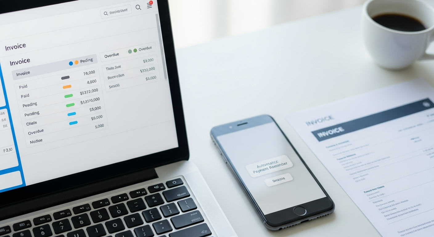 Process 4 : facturation, relances et suivi de paiement