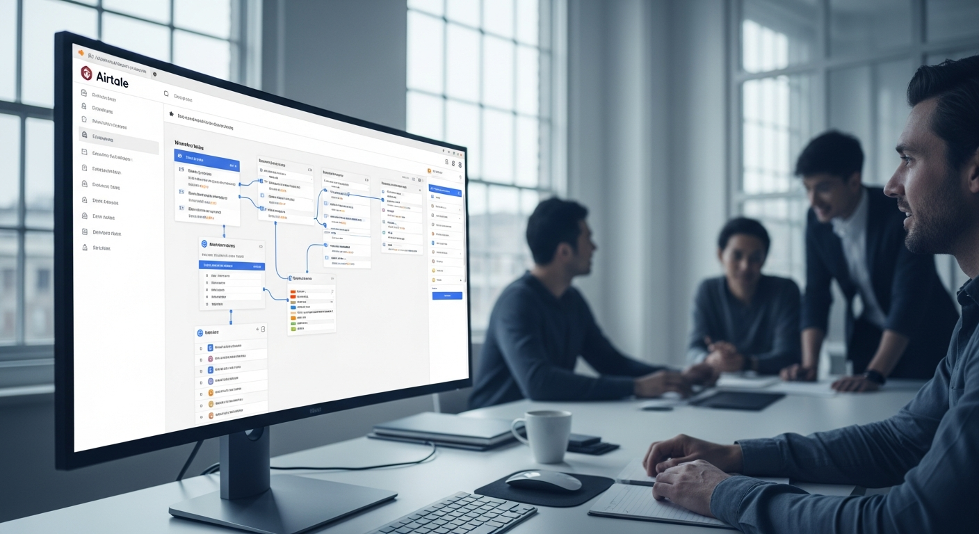 Airtable : bases de données collaboratives et applications métiers