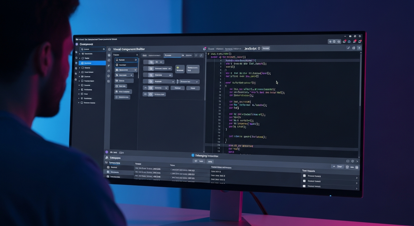 Environnement de développement low-code avec débogage visuel