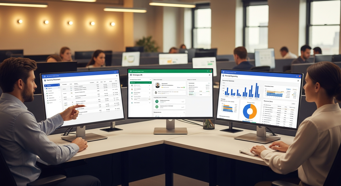 Système ERP développé avec low-code