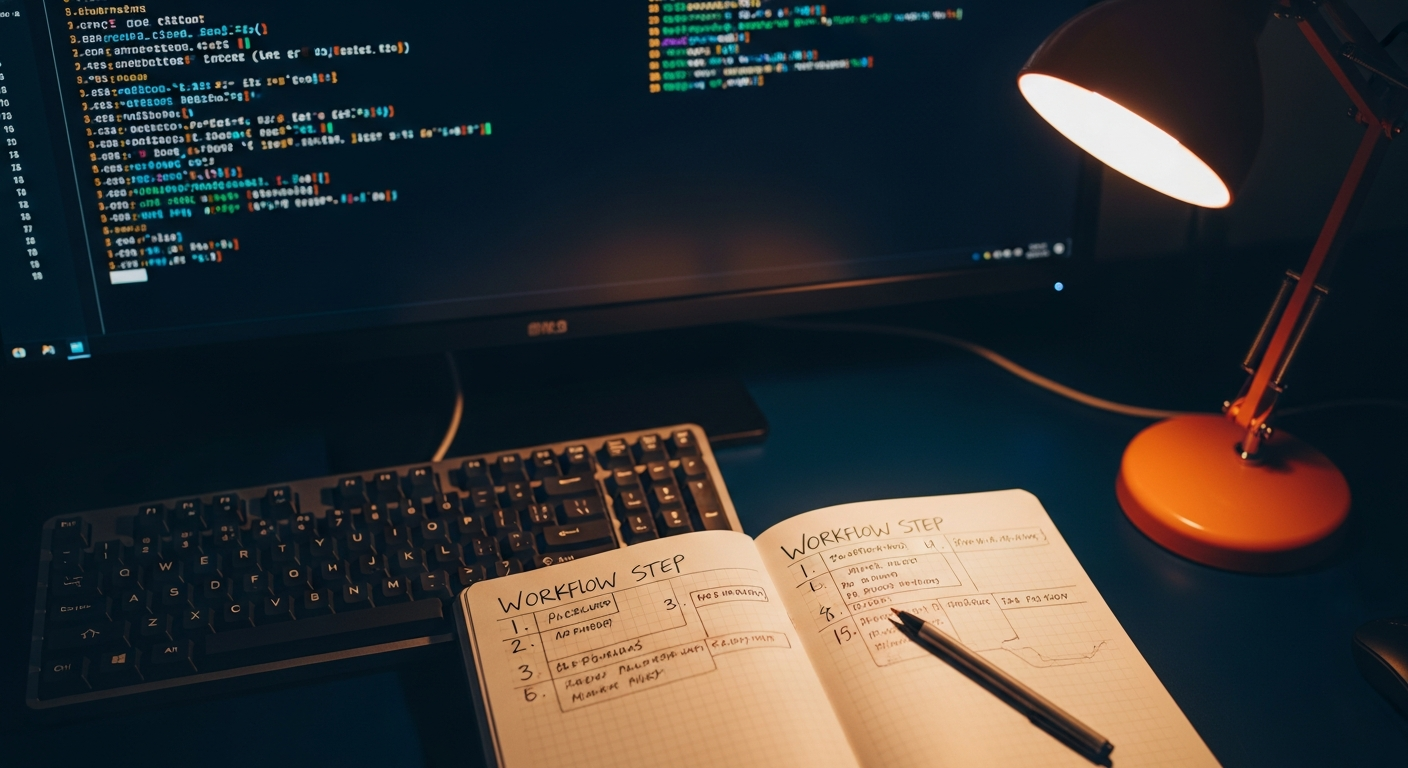 Les étapes d'un workflow automatisé avec Claude Code