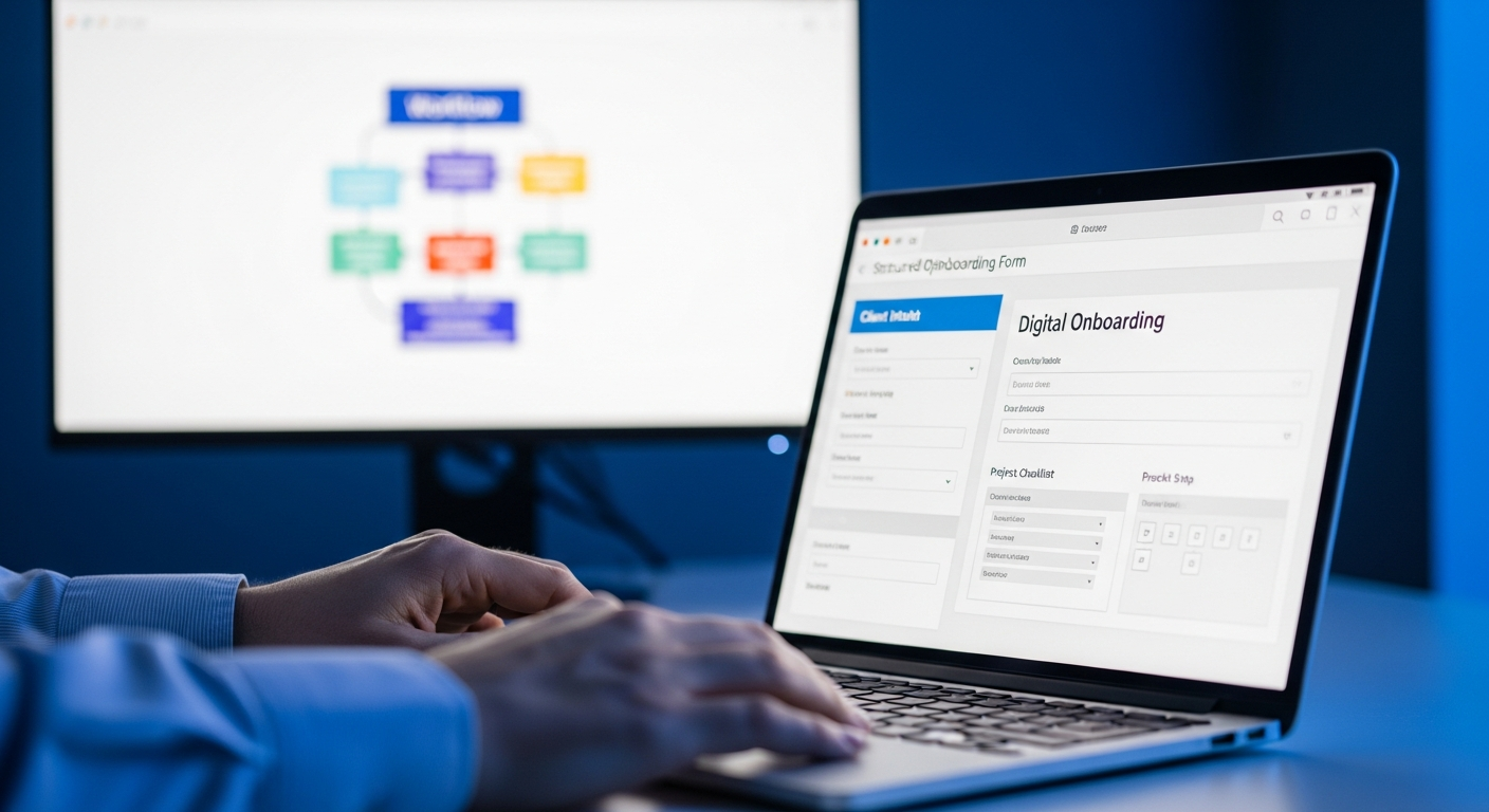 2. Onboarding client et collecte des informations projet