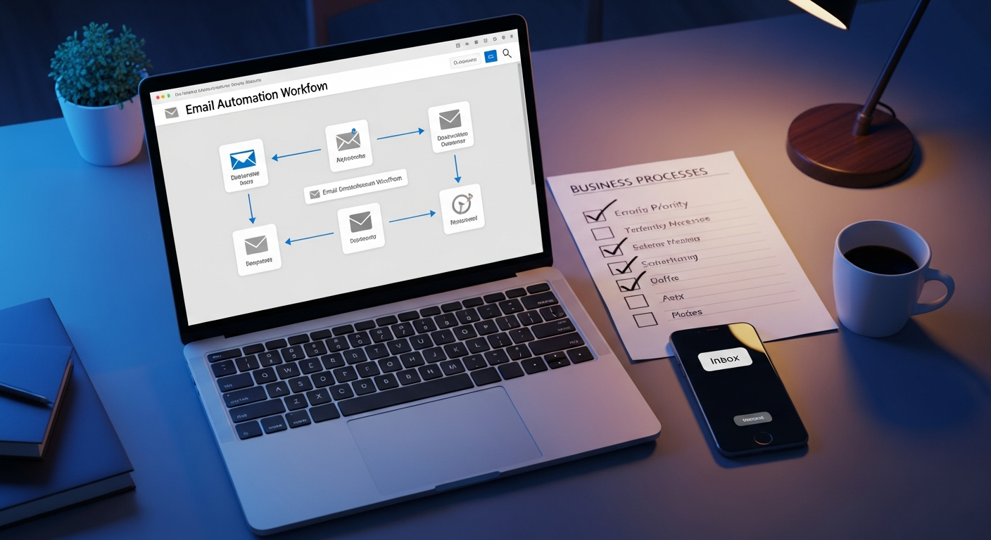 Les workflows email à automatiser en priorité dans une PME
