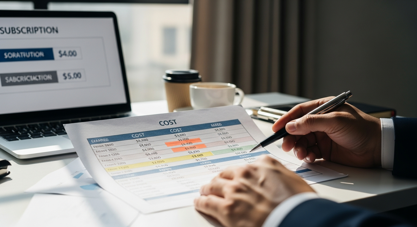 Analyse des coûts pour une PME : abonnement, maintenance et coûts cachés